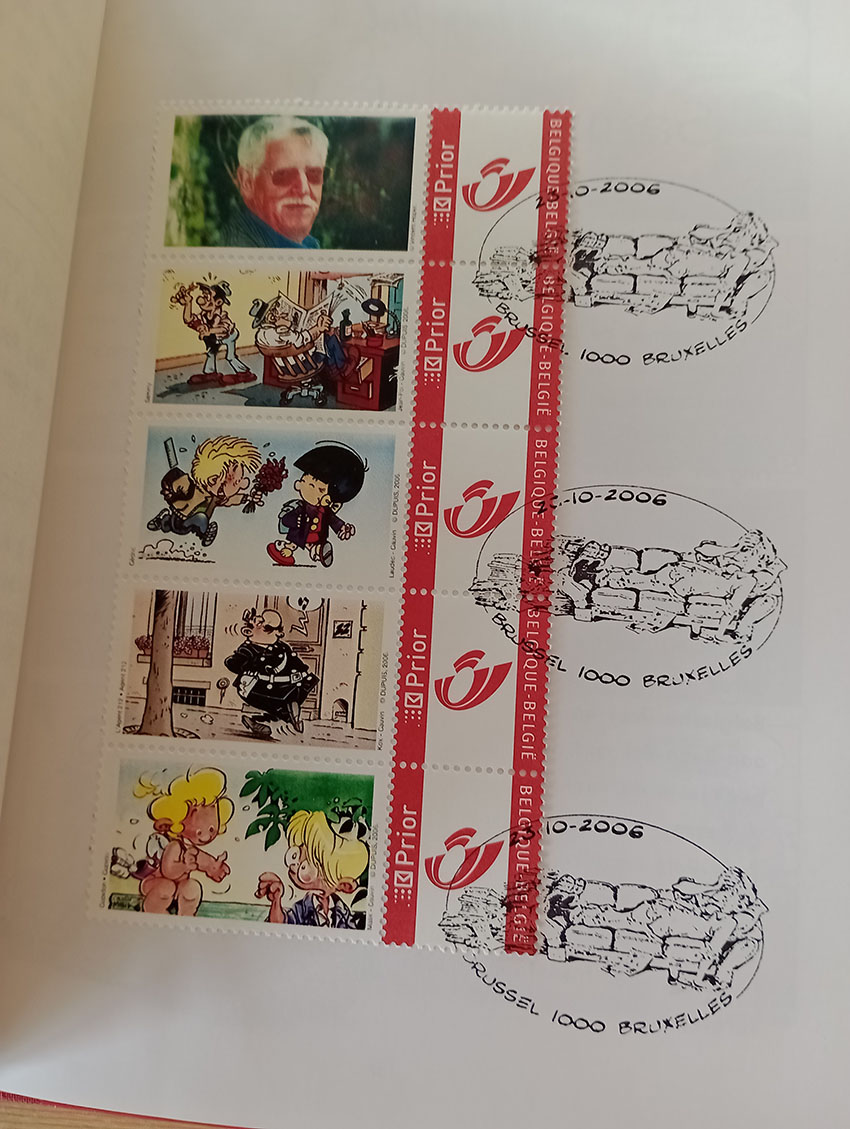 Les Duos de Cauvin (en néerlandais) limité 200 ex. et signé par Walthéry, Malik et Saive – Image 6