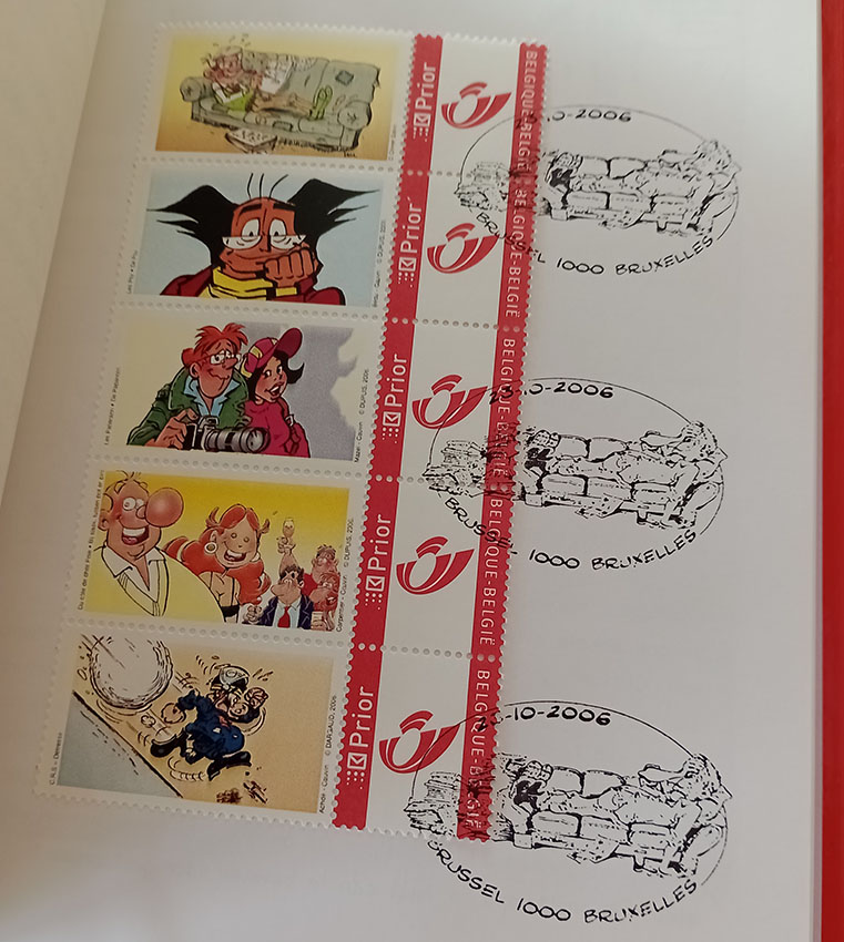 Les Duos de Cauvin (en néerlandais) limité 200 ex. et signé par Walthéry, Malik et Saive – Image 4