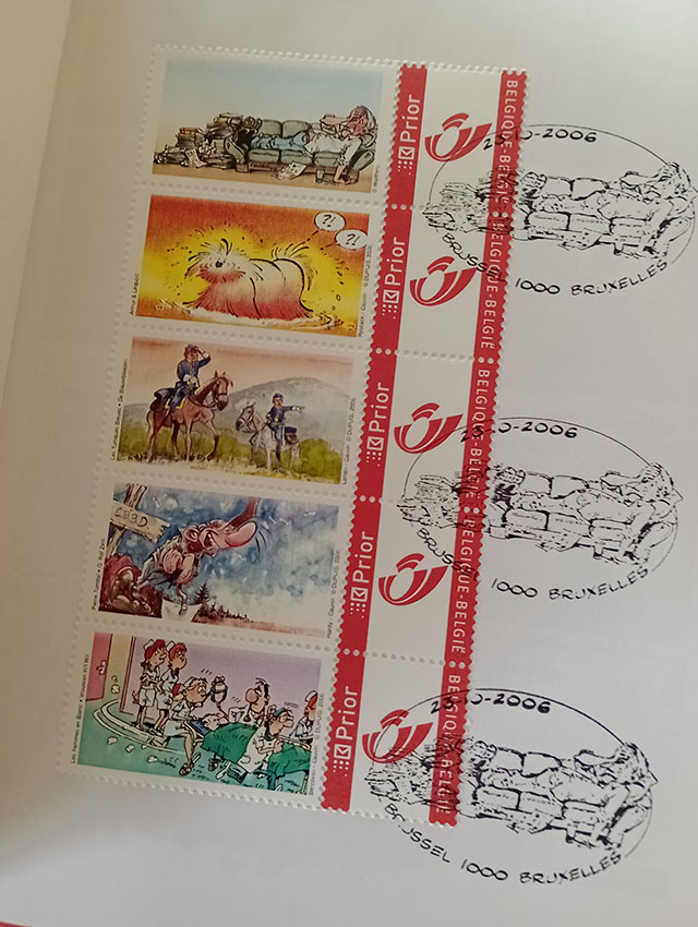 Les Duos de Cauvin (en néerlandais) limité 200 ex. et signé par Walthéry, Malik et Saive – Image 5