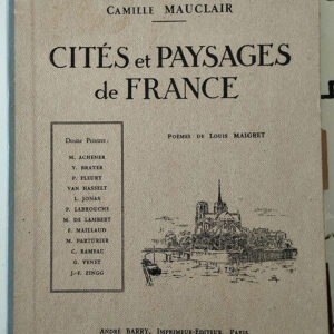 Cités et paysages de France - Poèmes de Louis Maigret